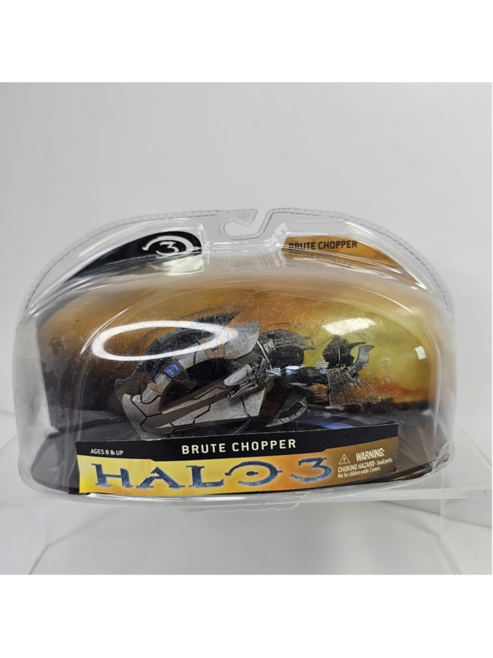 SEALED McFarlane Toys Halo 3 Brute Chopper Action Figure Vehicle NEW